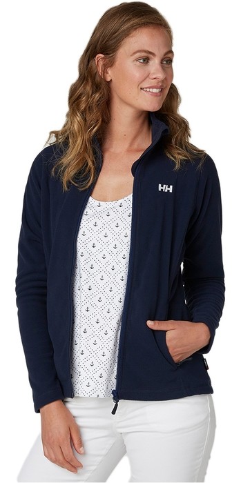 2020 Helly Hansen Kvinners Daybreaker Fleecejakke Navy 51599 2019 Helly Hansen Kvinners Daybreaker Fleecejakke Sort 51599